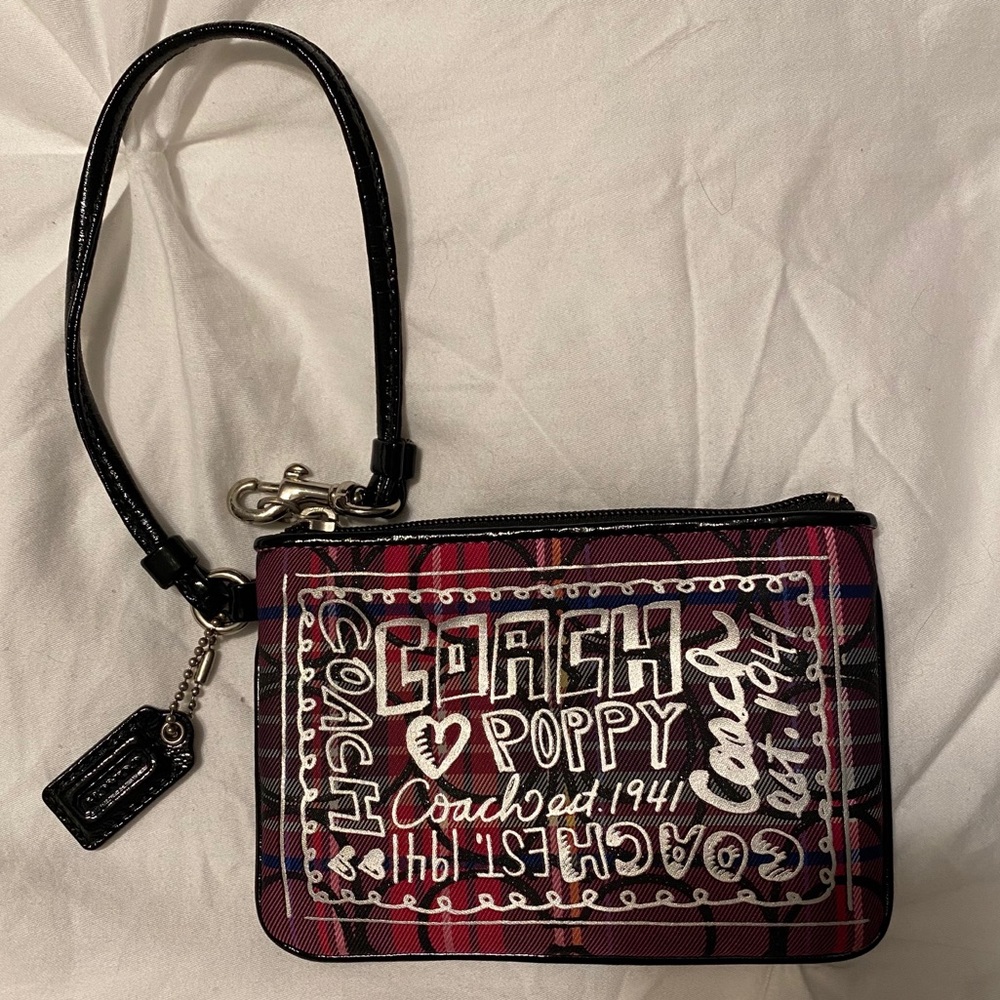 Coach Poppy Wristlet